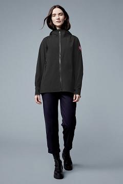 Chamarras Canada Goose Mujer Outlet - Kenora Chubasquero Negros VT1286947